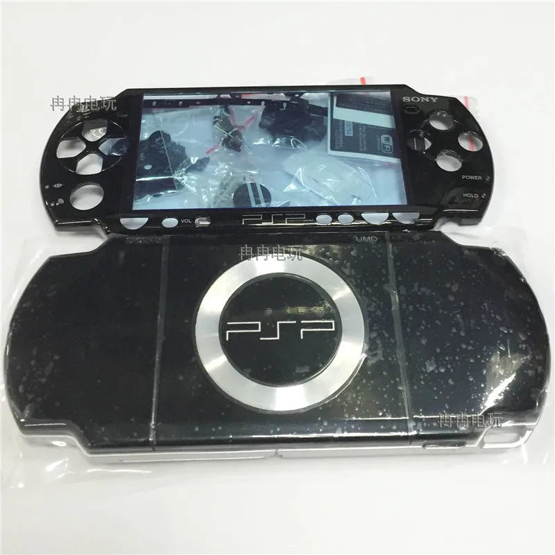 Розовый цвет оболочки для psp 2000 Консоль корпуса чехол с кнопками комплект