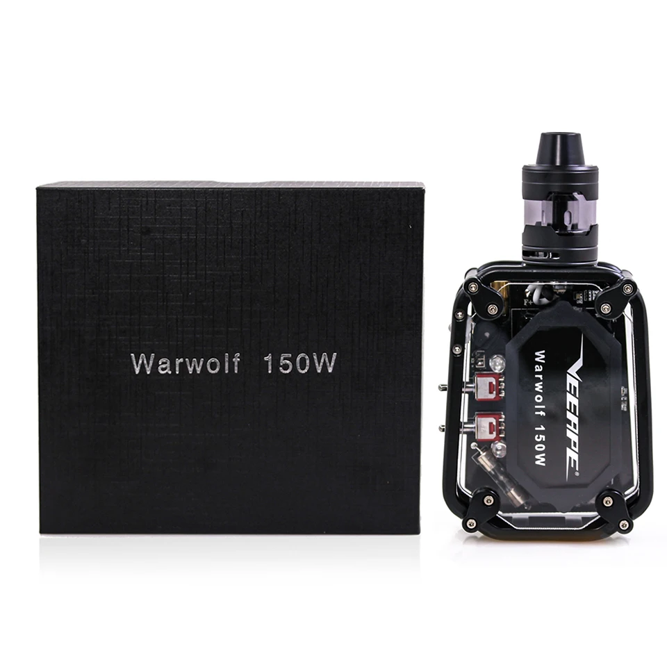 5 шт. оптовая продажа warwolf kit 150 Вт встроенный аккумулятор 3500 мАч электронная