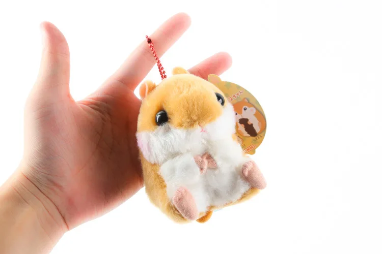 Супер каваи японский Мультфильм Очаровательны маленькая хомяк плюшевые игрушки