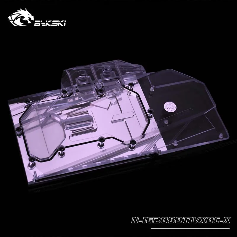 Bykski N-IG2080TIVXOC-X GPU водный блок для красочных iGame RTX 2080Ti Vulcan XOC 11G полное покрытие