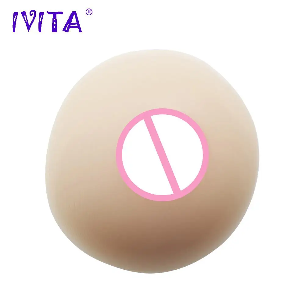 IVITA 1600 г искусственные реалистичные силиконовые формы груди полностью