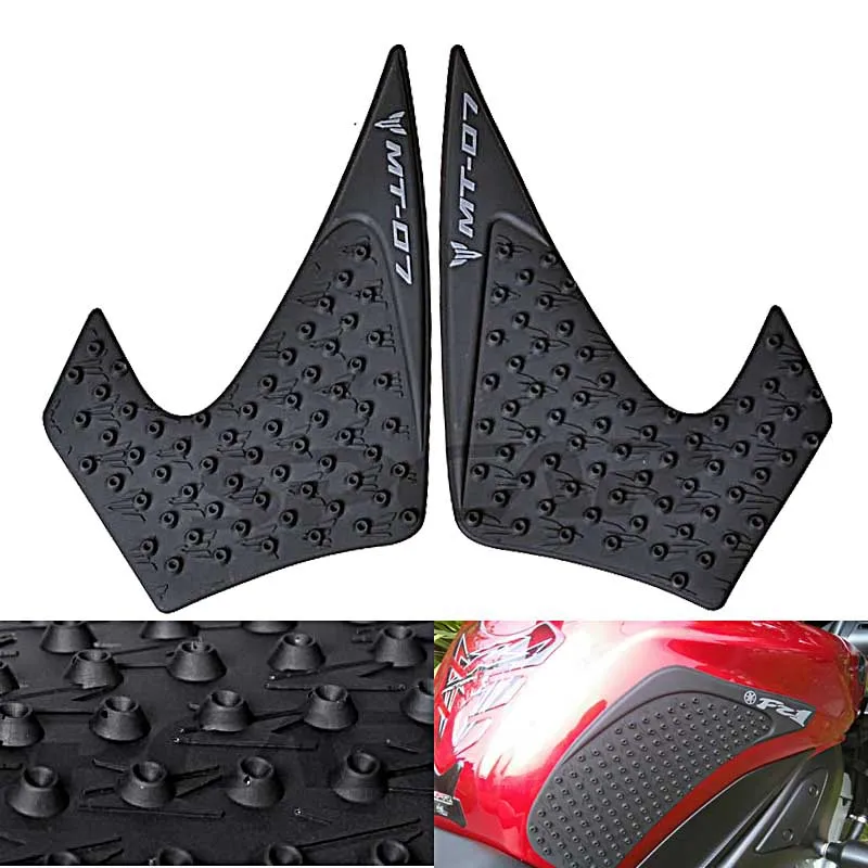 Противоскользящая наклейка на бак для Yamaha MT07 MT 07 2013 2014 2015 2016 2017|3m decals|knee griptank pad sticker
