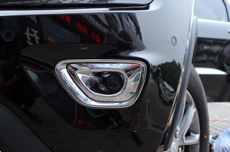 Подходит для Jeep Grand Cherokee ABS пластик передний противотуманный светильник накладка 2 шт. аксессуары наружные планки