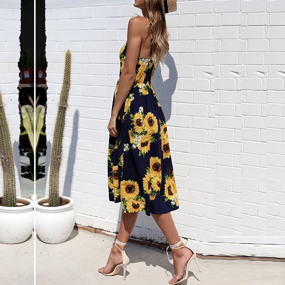 Новинка пляжный сарафан с открытыми плечами в стиле бохо для вечерние длинные