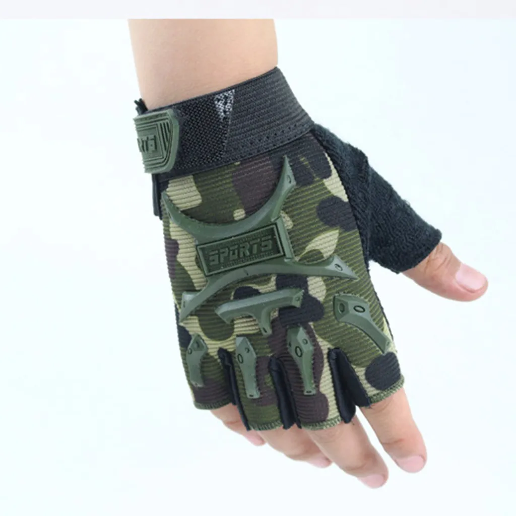 Перчатки тактические перчатки guantes полиэстер унисекс принт модные детские спортивные тренировочные перчатки с поддержкой запястья для фитнеса Z5