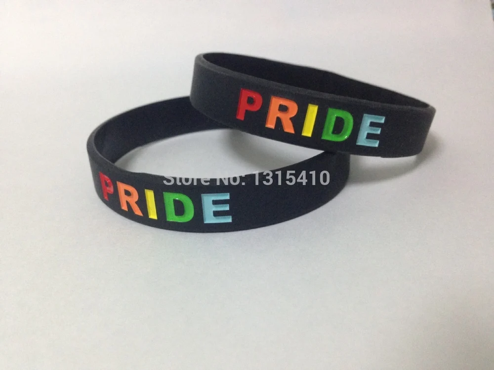 Силиконовый браслет PRIDE для геев Pride силиконовый | Украшения и аксессуары