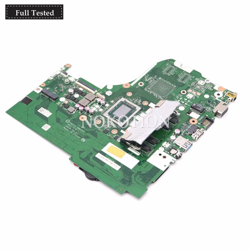 NOKOTION для Lenovo Ideapad 310 15ABR материнская плата ноутбука 5B20L71644 CG516 NMA741 с A12 9700P 2 5 Ghz CPU 100%