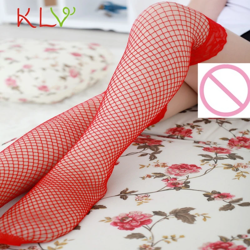 Женские чулки кружевной топ полые девушки сексуальные нижнее белье сетчатые до