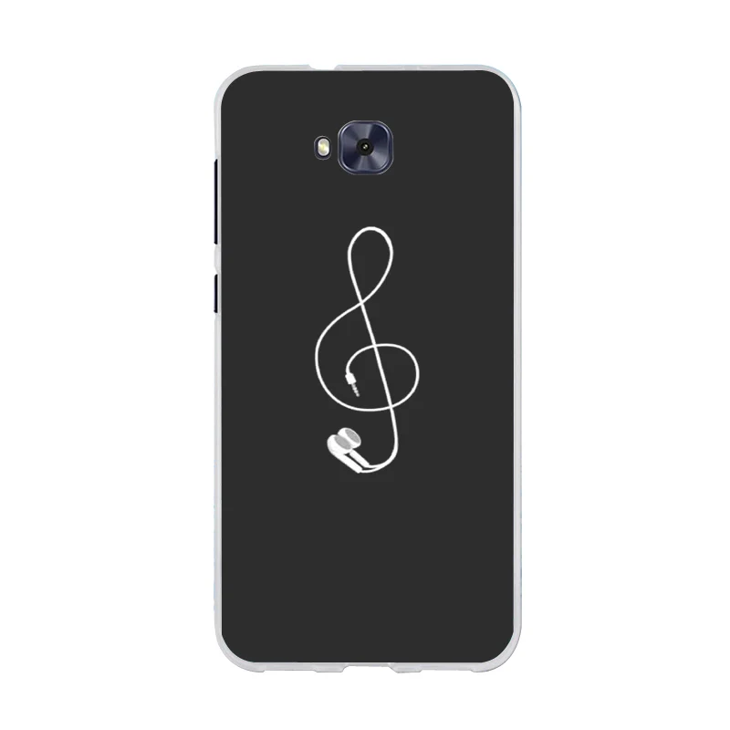 20 Мягкий силиконовый чехол для Asus Zenfone 4 Selfie ZD553KL, чехол с рисунком для Asus Zenfone 4 Selfie ZB553KL, матовый чехол для телефона s Funda - Цвет: 20
