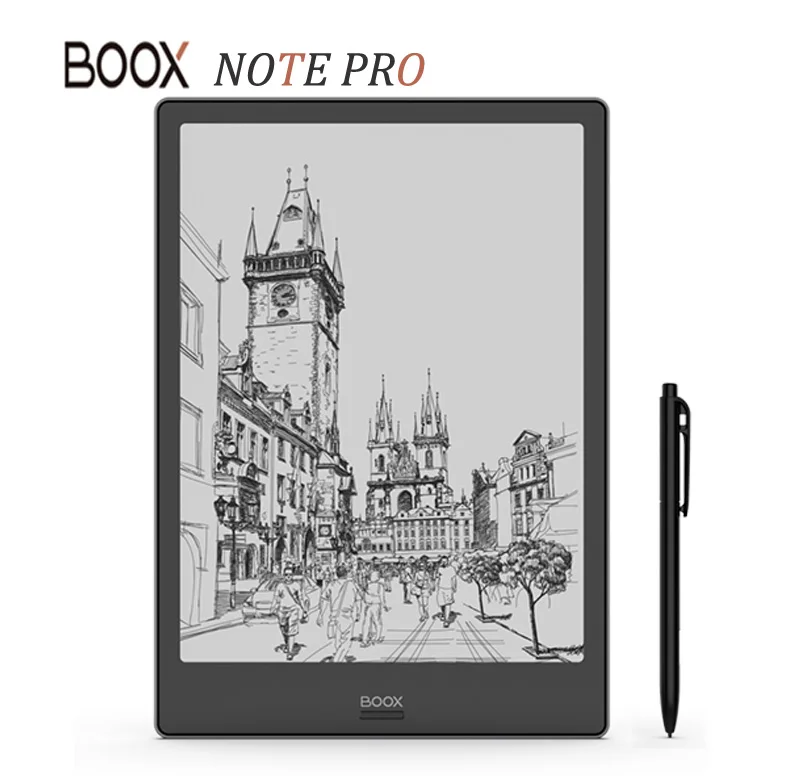 Новая модель BOOX NOTE PRO eBook Reader 4G/64G Dual Touch e-ink Book Reader передний светильник плоская панель экран электронная книга e-Reader с ручкой