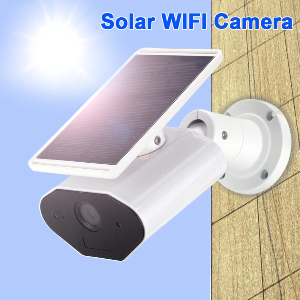 960 P Батарея Солнечный Wi Fi IP сети камера водостойкий открытый IP-камера на