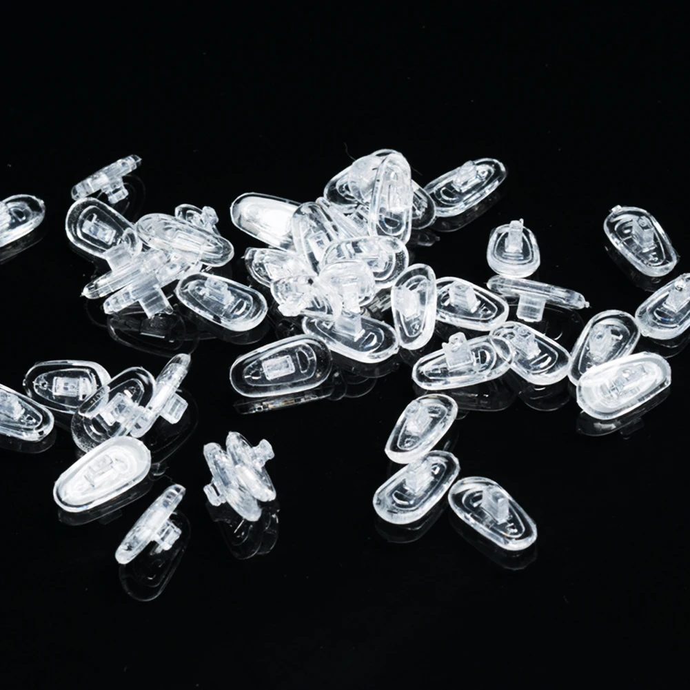 Гибкие Силиконовые носоупоры для очков 5 пар Нескользящие силиконовые высокое