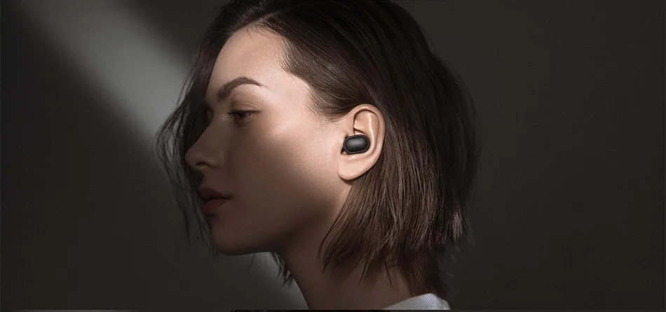 Xiaomi Redmi AirDots Bluetooth гарнитура 5,0 TWS истинный беспроводной стерео SBC милый мини-светильник наушники с автоматической зарядкой