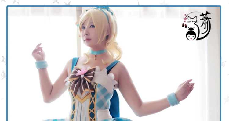 Индивидуальный размер LoveLive цветочный букет аясе Эли женский косплей-костюм платье униформа костюмы для Хэллоуина для женщин аниме одежда