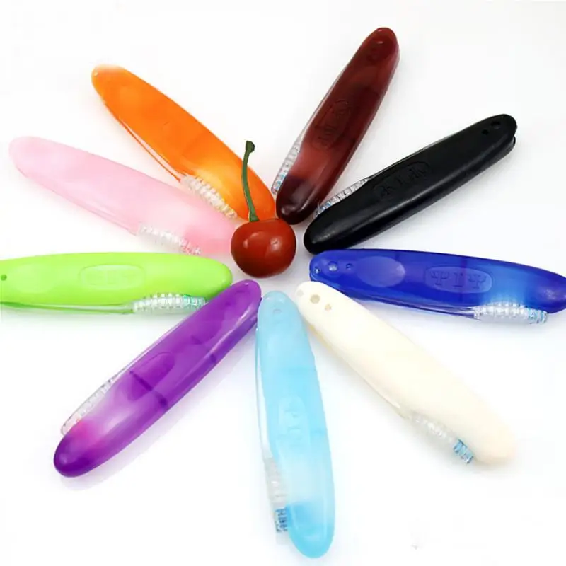 Складной Зубная щётка Открытый Путешествия Отдых Пеший Туризм взрослые Для