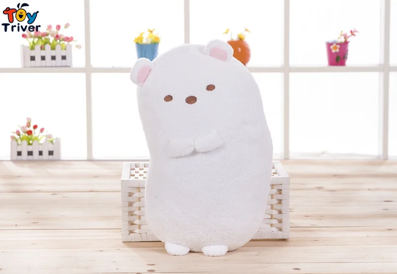 42 см Сан-Икс плюшевая игрушка Sumikko Gurashi Длинная Подушка-валик Подушка Мягкая кукла детский подарок на день рождения подарок магазин Home Deco Triver - Цвет: 3