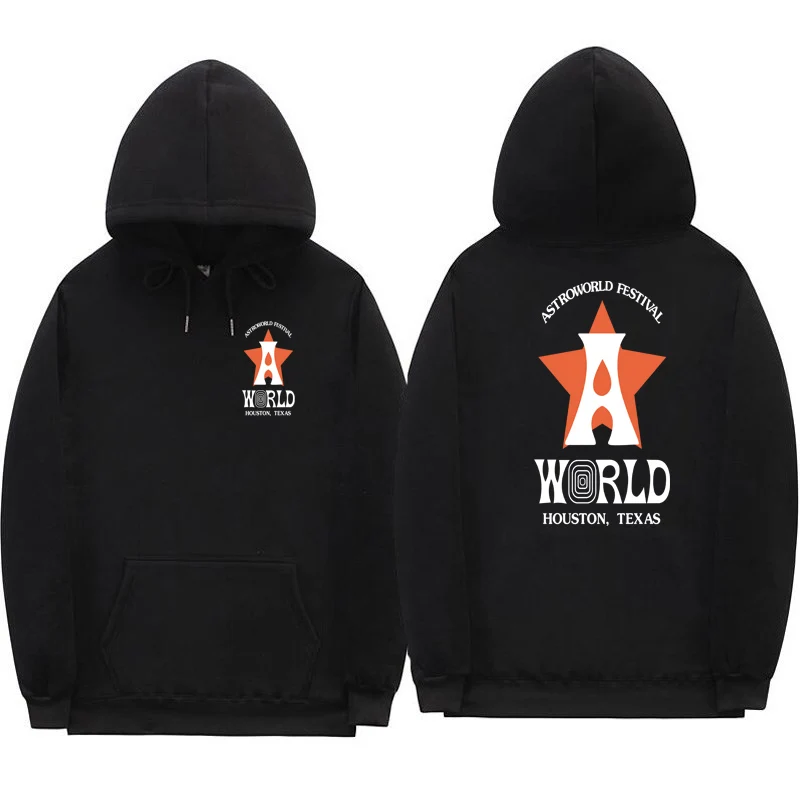 Новые поступления толстовки ASTROWORLD для мужчин и женщин Трэвис Скоттс Хьюстон