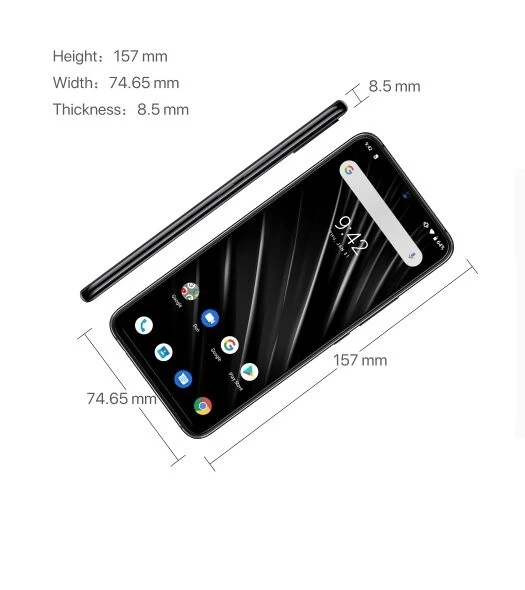 Оригинальный смартфон UMIDIGI S3 Pro 4G 6 3 дюймов Android 9 0 2 1 ГГц ГБ ОЗУ 128 Гб ПЗУ 20 МП