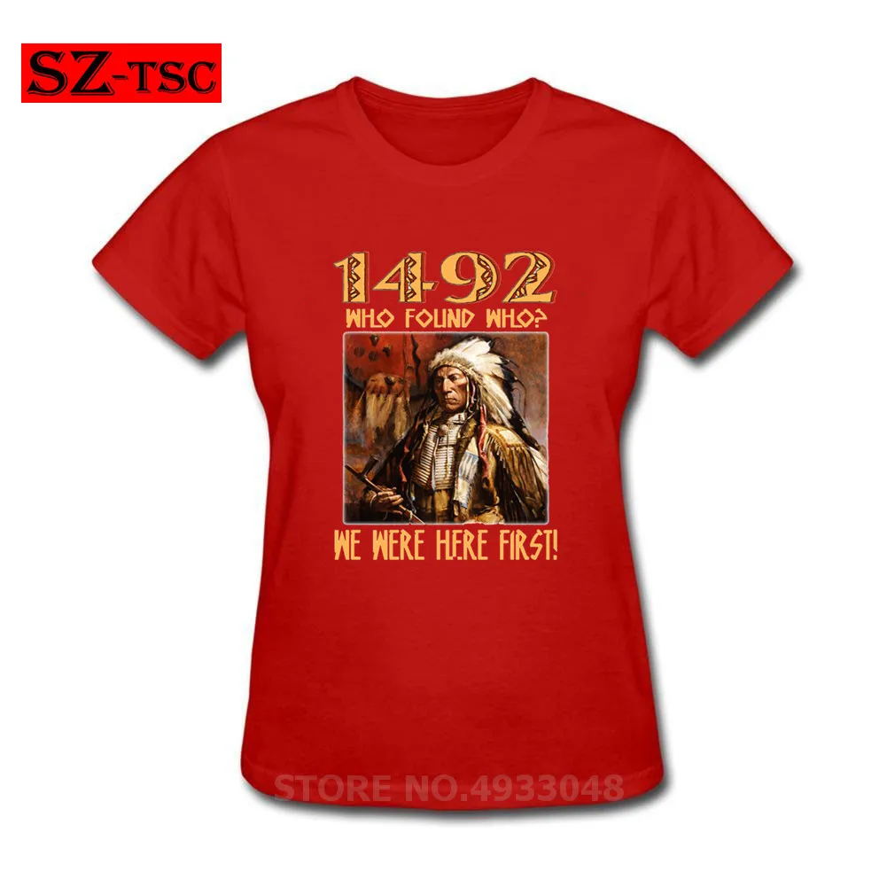 Новинка 2019 модная женская футболка с коротким рукавом в стиле индейцев|Футболки|