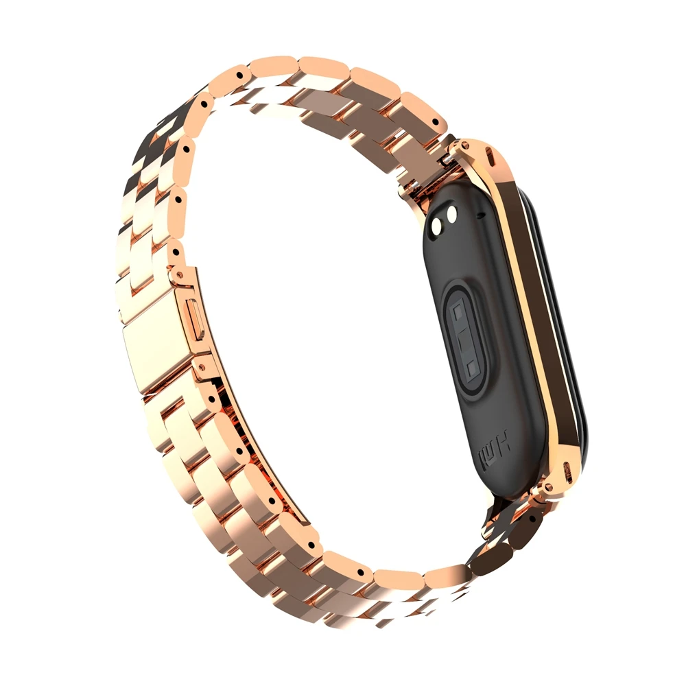 Металлический ремешок для mi Band 4 3 ремешок Xiao mi браслет из нержавеющей стали mi Band 3 4 ремешок для mi Band 4 3 браслеты Pulseira