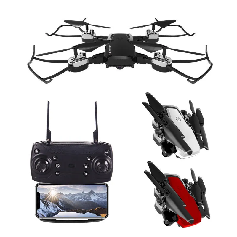 Лучшая цена 2 4G wifi длительное время полета fpv Радиоуправляемый Дрон с HD камерой 1080p