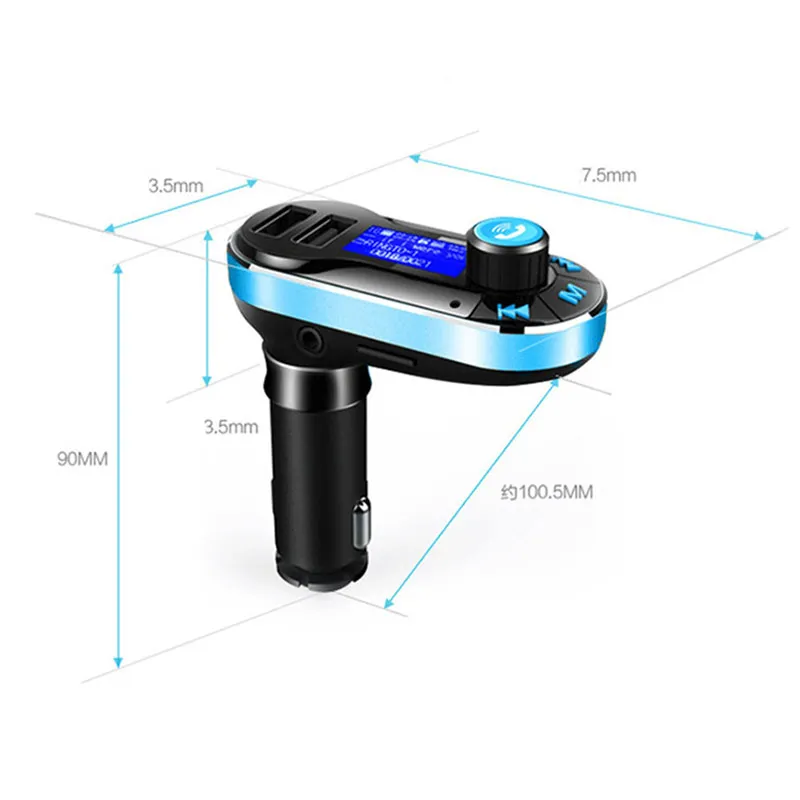 Fm-передатчик Беспроводной Пульт дистанционного Управления автомобиля MP3 плеер с