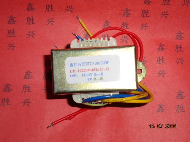 14В 0.9A 8V 0.7A трансформатор 220V вход 20VA EI57 * 30 кондиционер для Haier Mitsubishi SS274B оам