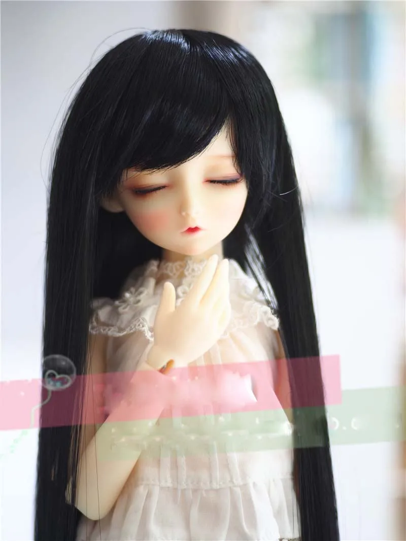 Модный стиль 1/3 1/4 1/6 Bjd SD парик для куклы высокотемпературная проволока длинные