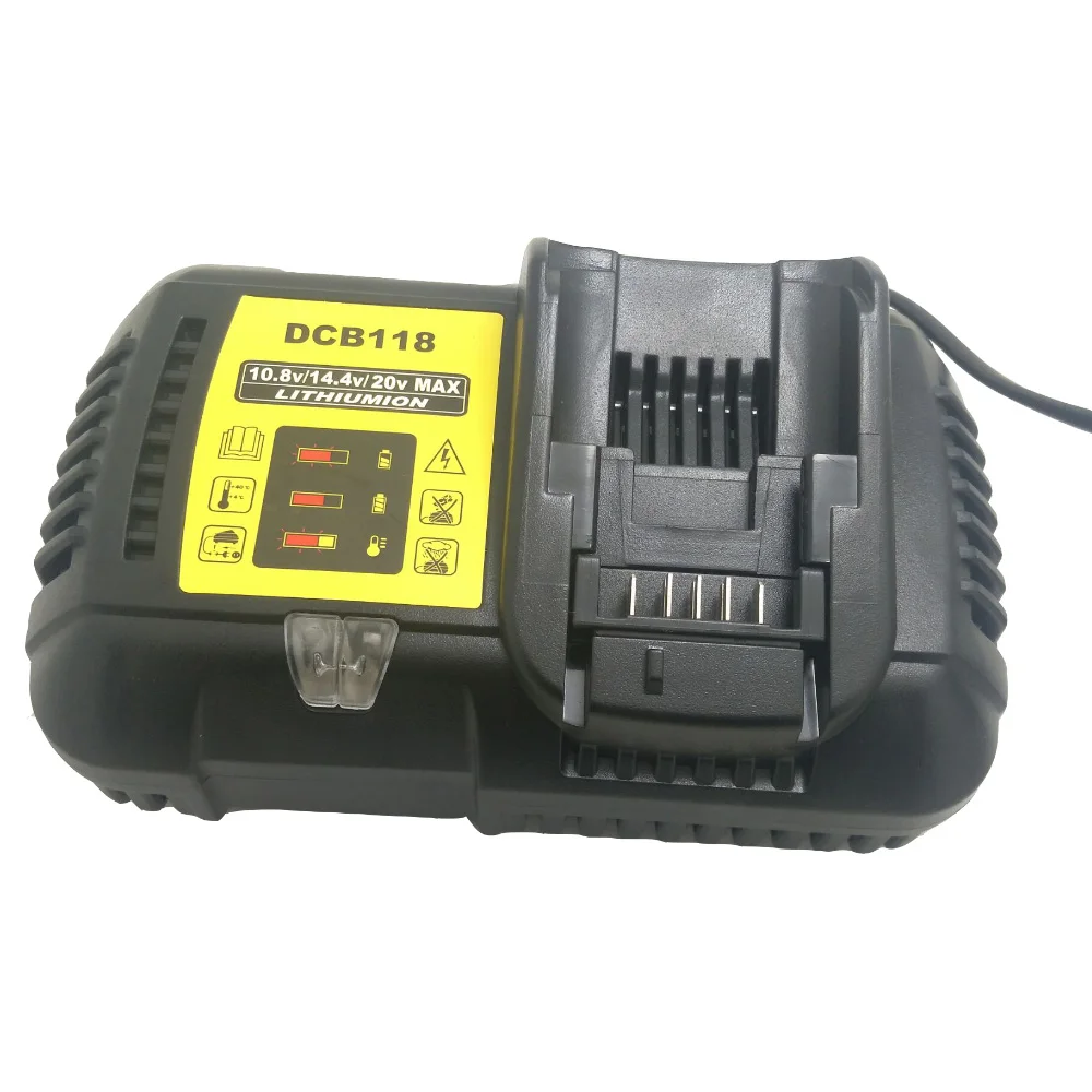 Замена литий-ионного аккумулятора DCB118 10 8 в 12 В 14 4 18 для Dewalt DCB200 DCB101 DCB115 DCB107 DCB105 DCB140