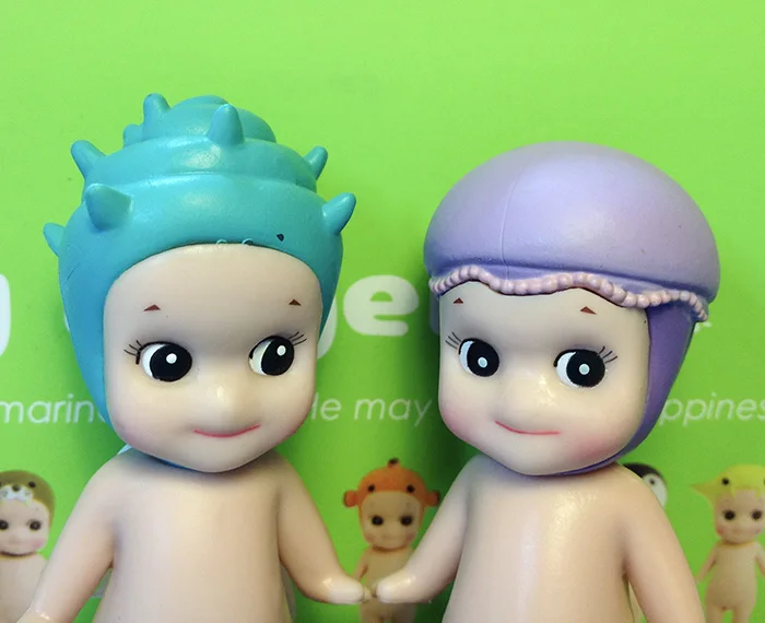 12 шт./лот, милая Модная Кукла sonny angel sea kewpie, детский подарок на день рождения, подарок на день Святого Валентина