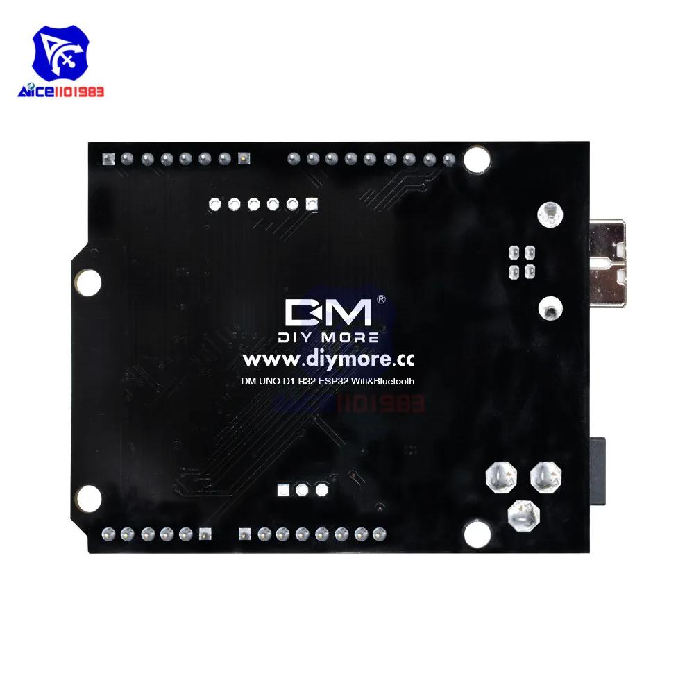 Плата расширения беспроводного модуля diymore CH340 WeMos D1 Mini ESP32 WiFi Bluetooth для Arduino UNO R3 Type