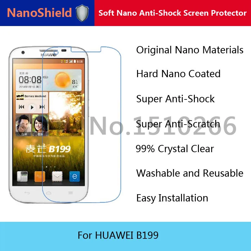 Нанощит Мягкая Нано Анти Шок Протектор Экрана Мобильного Телефона Защитная