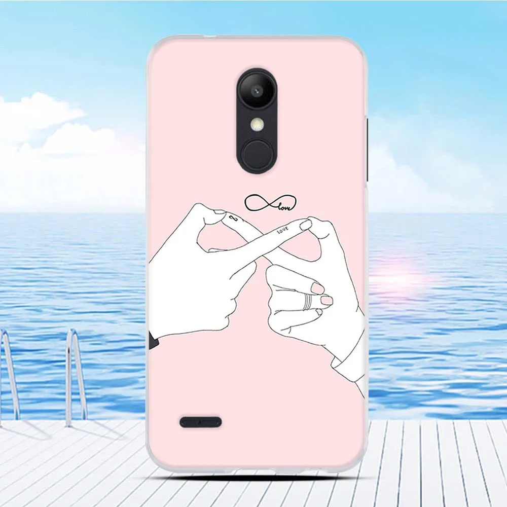 Чехол для телефона LG K10 + 2018 мультяшный Мягкий силиконовый чехол 5 3 дюйма Alpha ТПУ K11