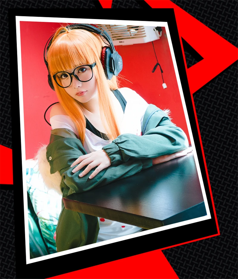 Японские Аниме Persona 5 Косплей Futaba Sakura повседневные костюмы для праздника Костюмы Униформа Костюмы на Хэллоуин пальто+ рубашка+ шорты