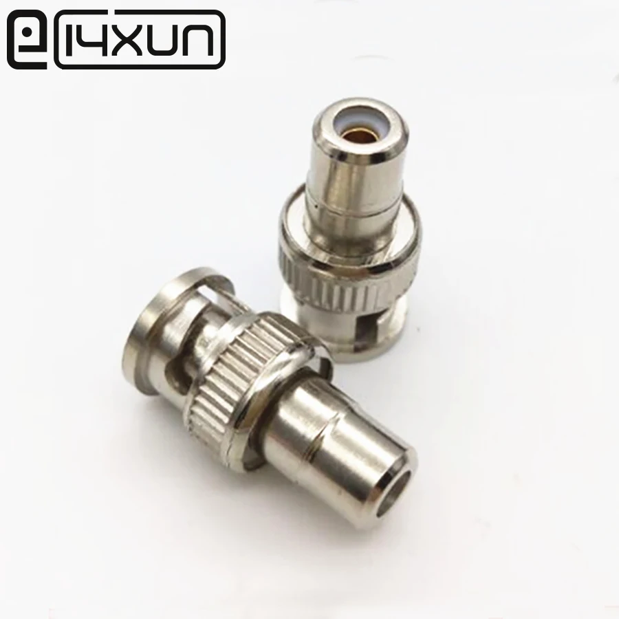 EClyxun 2 шт./лот BNC штекер к RCA гнездо RF коаксиальный разъем для видеонаблюдения|cctv