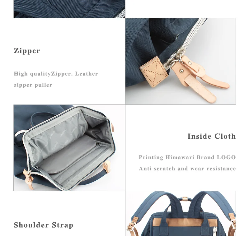 Himawari, рюкзак с защитой от кражи, женский водонепроницаемый рюкзак для путешествий, ноутбука, мужской рюкзак для подростков, школьный рюкзак, Mochila Mujer, женский