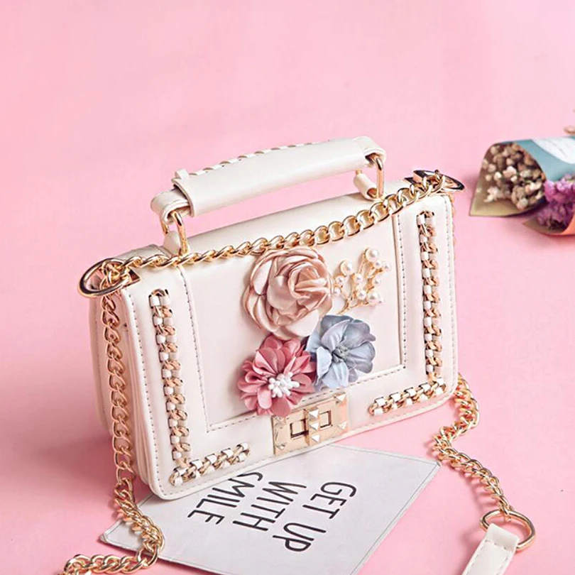 Tizyde 2017 Женская пляжная сумка мессенджер с цветами и бусинами Роскошная от