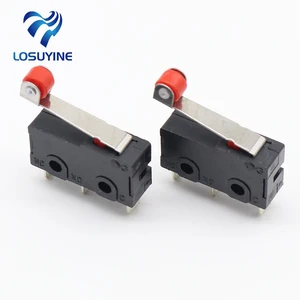 10 шт. мини микро концевой выключатель роликовый рычаг SPDT защелкивающийся экшн-Лот