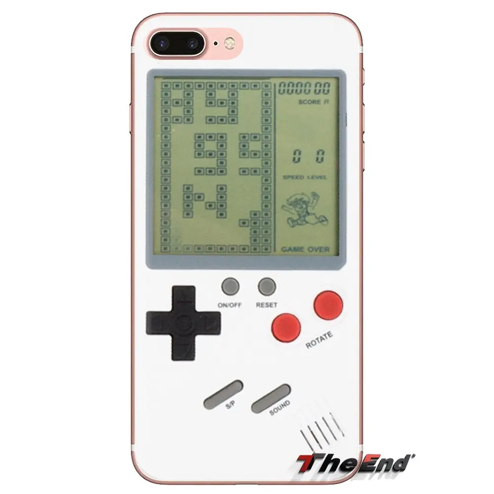 Soft Transparent Cases Covers Tetris Retro Game Art Gameboy For Samsung Galaxy A3 A5 A7 A9 A8 Star A6 Plus 2018 2015 2016 2017 |