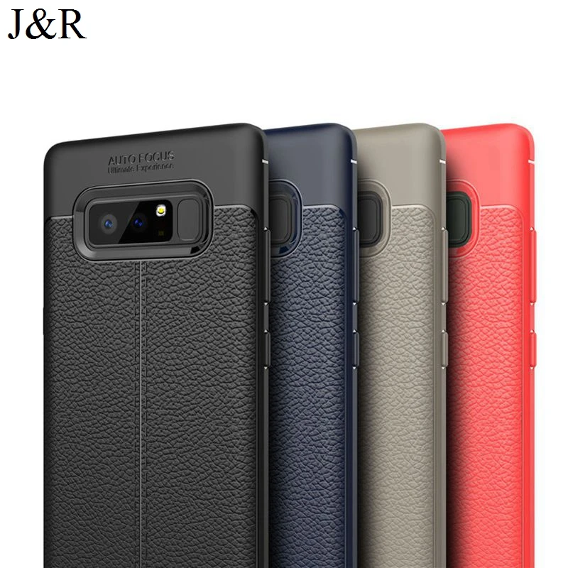 J &amp R чехол для samsung Galaxy Note 8 SM-N950F Note8 N950f 6 3 &quotTPU задний s защитный мягкий Роскошный