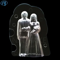 new 3d wedding couple chocolate mold candy sugarpaste molds cake decorating tools for home baking cake mold kitchen accessories