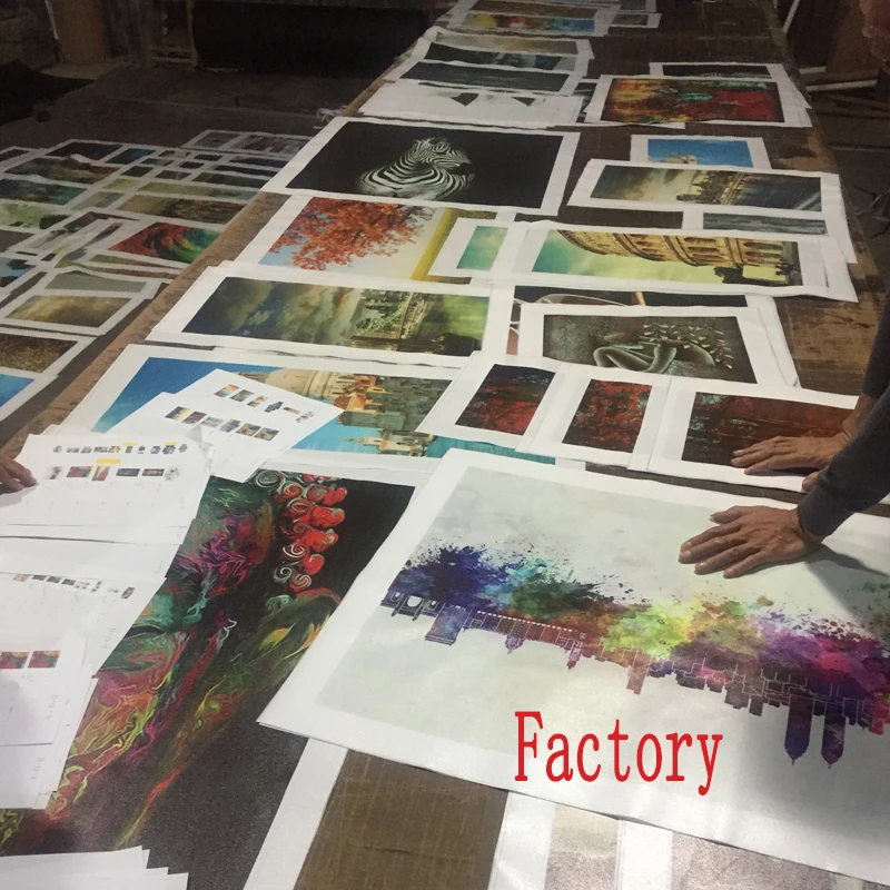 5 шт. Картина на холсте с изображением кота и тигра HD печать для гостиной