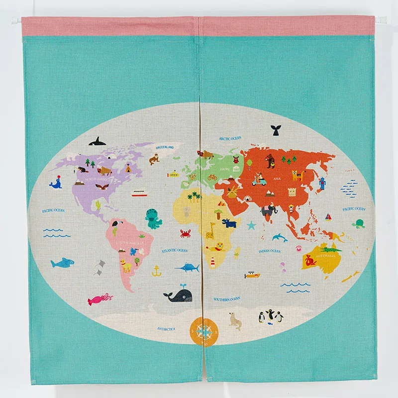 Живописные цветы Юго Восточной Азии карта животных простой домашний декор