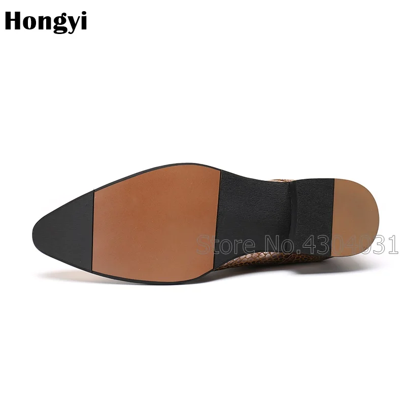 2018 Zapatos Hombre итальянские Модные Мужские модельные туфли из натуральной кожи со