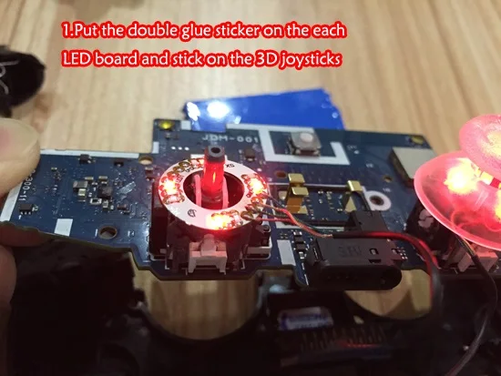 Набор для ремонта игровой ручки 2 шт. X Box OnePS4 беспроводной светодиодный