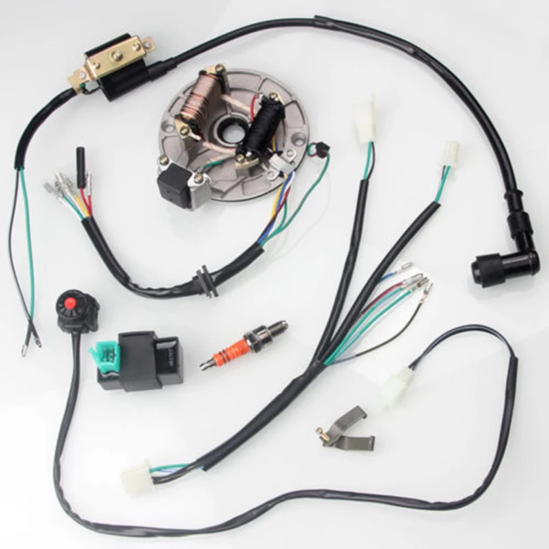 Катушка проводка для мотоцикла сплав пластмассы набор в сборе Замена