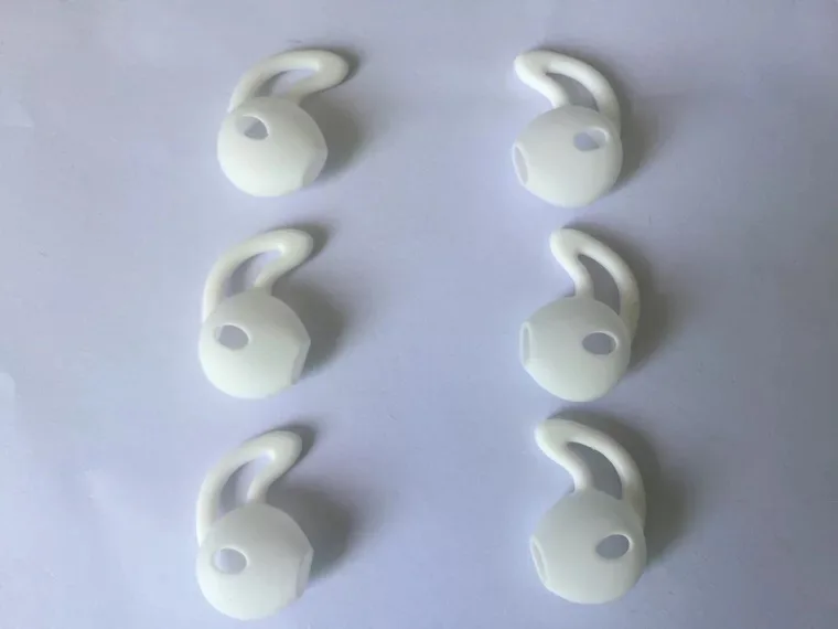 100 пар ушной наконечник крючок с крыльями силиконовый чехол наушники для iphone X 8 7 6