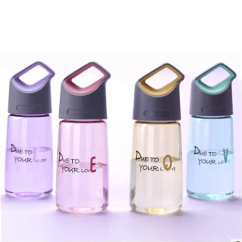 Шейкер для воды 450 мл простой дизайн герметичная ПП Спортивная бутылка