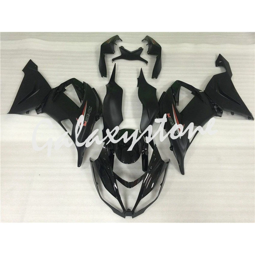 Подходит для Kawasaki Ninja ZX6R 636 2013 2014 ABS впрыск кузова Комплект черного цвета|Полные