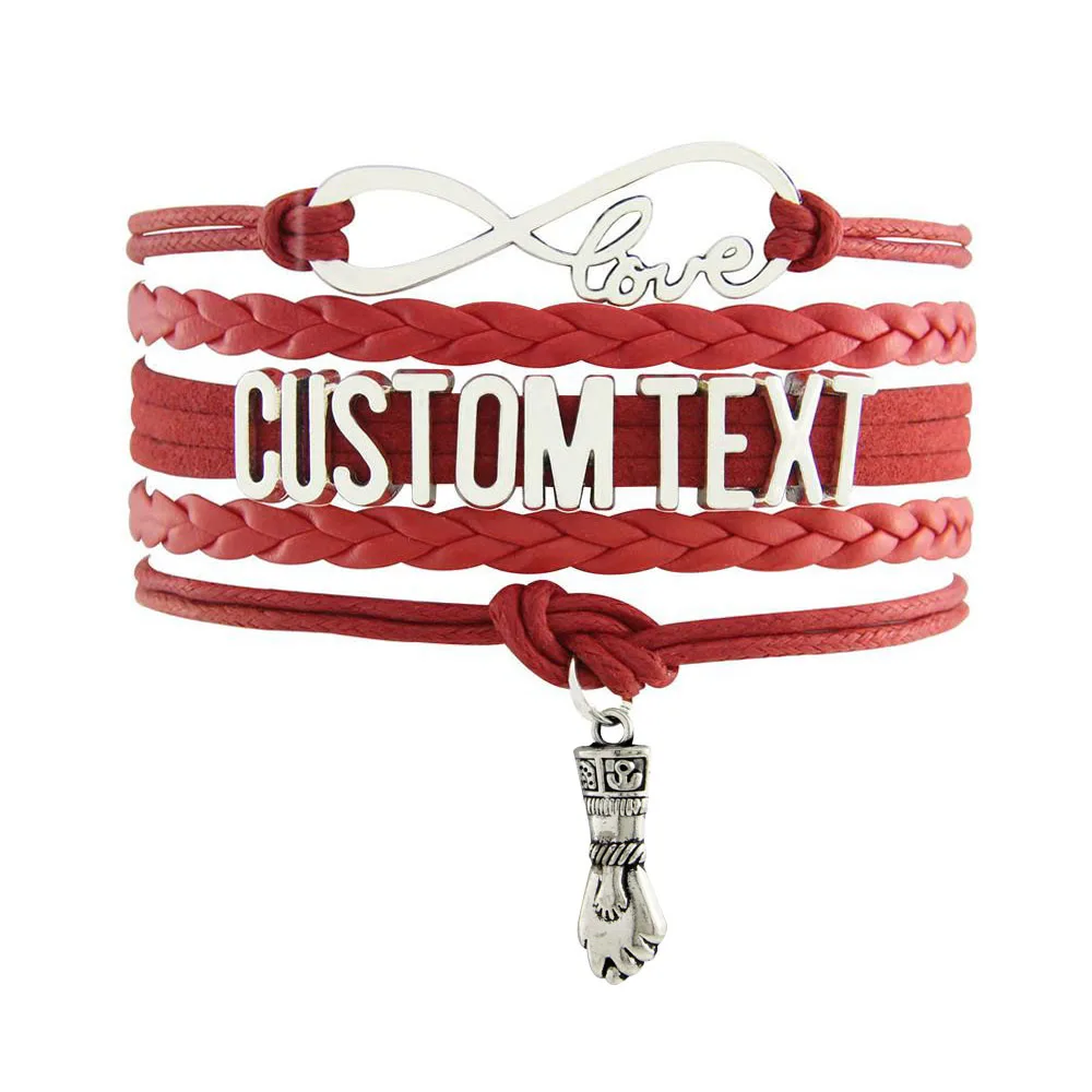 Женские браслеты с кожаной оплеткой модные цвета Прямая поставка 2019|bracelets for|charm